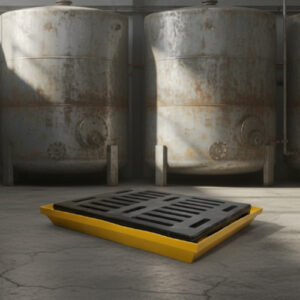 B105 - Batea plana para usar con pallet